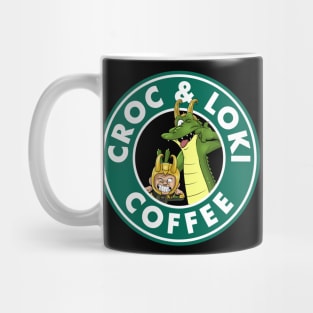 Croc & Loki Coffee Mug